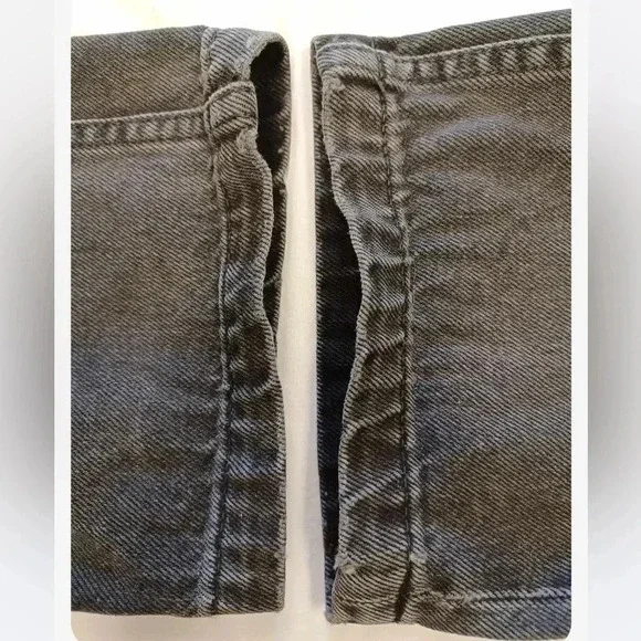 Free People Boyish MIdnight Cowboy Straight Leg Black  Jeans Size 27 - Picture 14 of 14